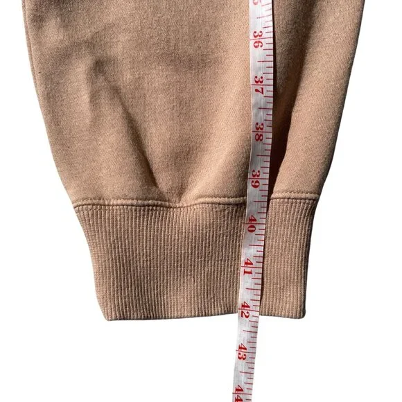 Nike Sweatpants Men's Size XL Tan Fleece Joggers Athletic Pants Swoosh Logo - Picture 10 of 14